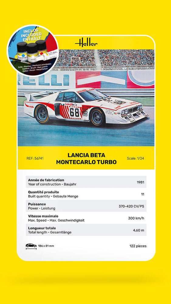 Lancia Beta MonterCarlo Turbo Starter kit