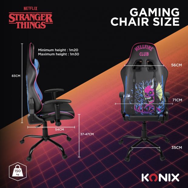 Fauteuil GAMING Stranger Things