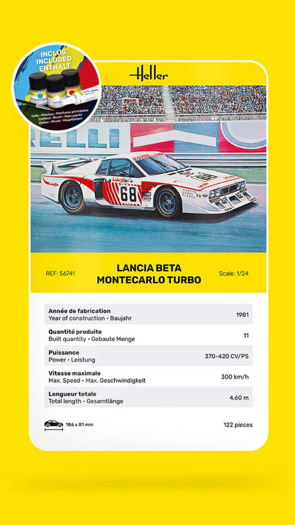 Lancia Beta MonterCarlo Turbo Starter kit