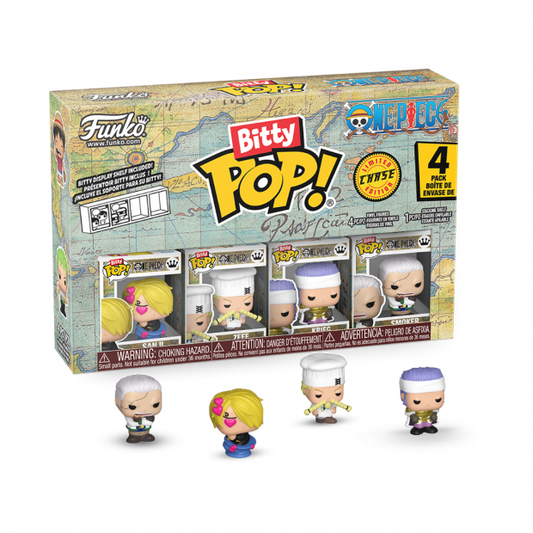 BITTY POP ONE PIECE - SANJI 4 PCES