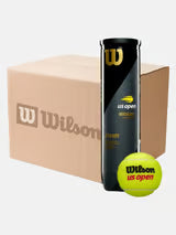 Pack de 18 tubes de balles de tennis Wilson US OPEN (tube de 4 balles)