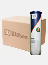 Carton de 18 tubes de balles Wilson RG All-court (18*4 balles)
